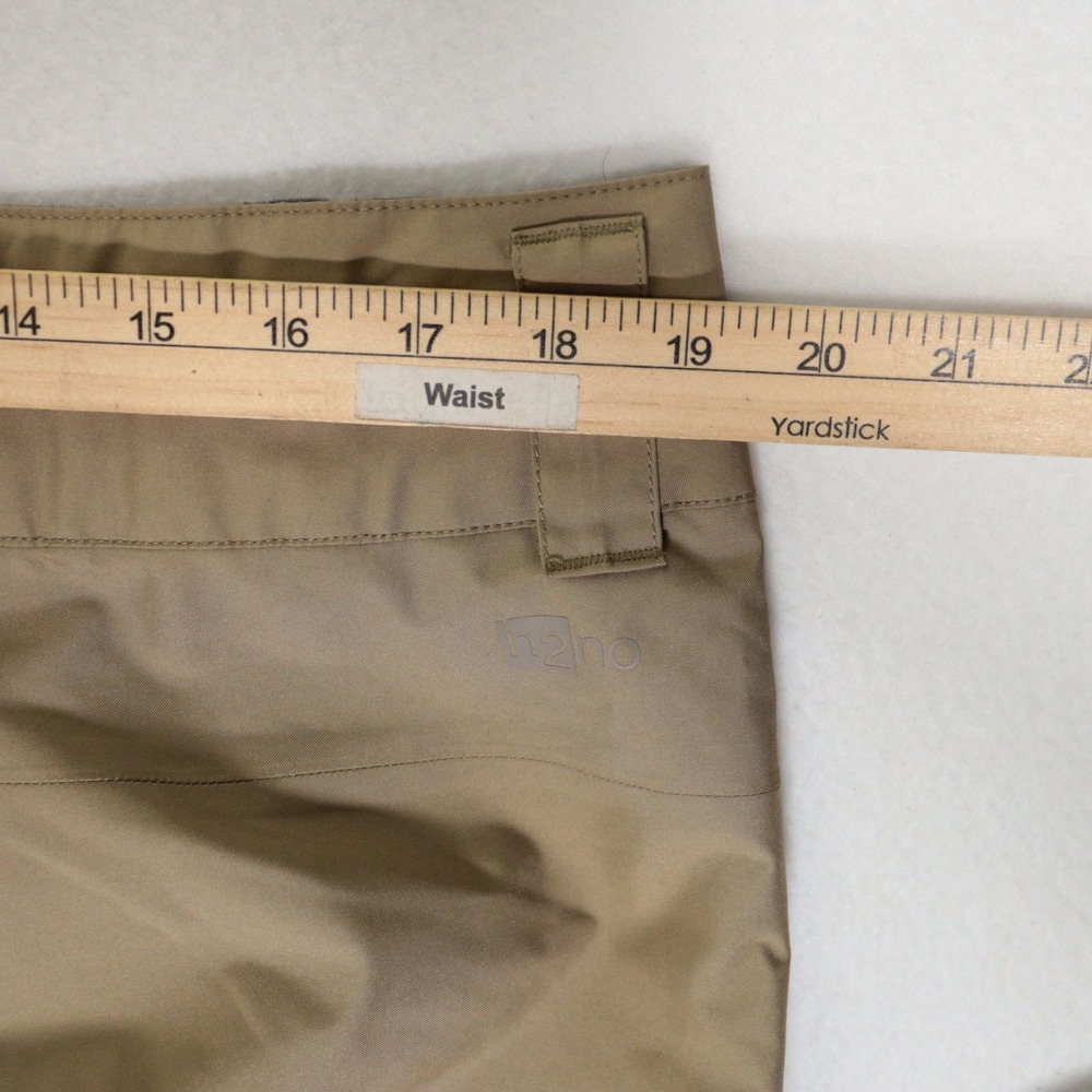 Patagonia Snowshot Ski Pants Waterproof Insulated Snowboarding Tan Men L - Picture 8 of 12